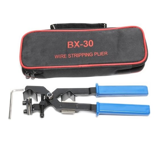 Изображение товара Съемник изоляции Forsage ручной70-300мм2 медная/аллюминиевая проволокав сумке F-BX30(19373)