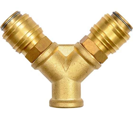 Изображение товара Быстроразъемное двухстороннее соединение рапид мама-G 3/8"F YATO YT-24091