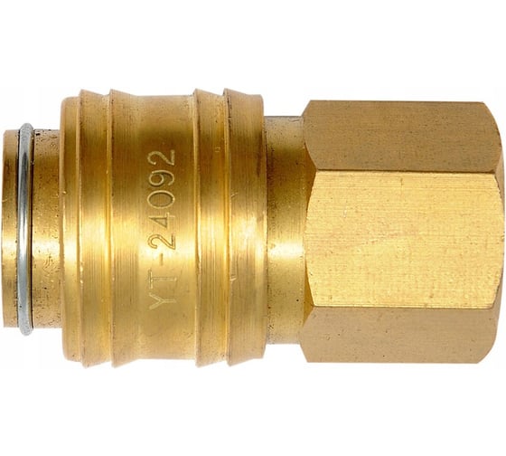 Изображение товара Быстроразъемное соединение рапид (мама)-G 1/4"F с внутренней резьбой YATO YT-24092