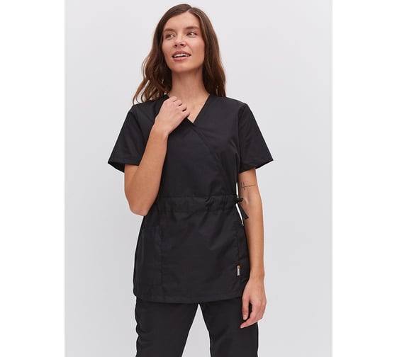 Изображение товара Блуза женская ООО ГУП Бисер Аура черный, размер 52-54, рост 170-176 4660391413030