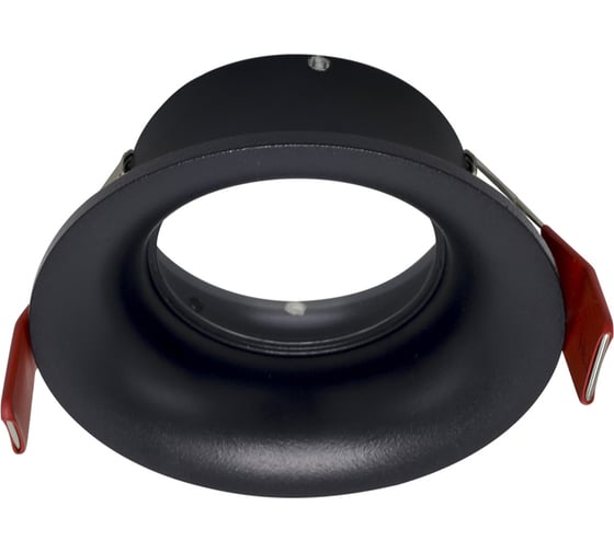 Изображение товара Светильник встраиваемый ST LUCE черный GU10 1*50W IP65 D93xH53 220V без ламп ST257.408.01