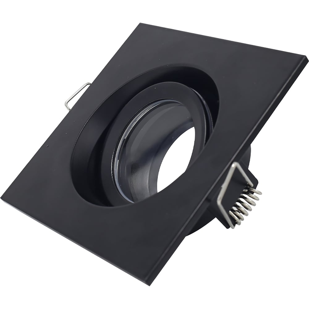 Изображение товара Встраиваемый светильник ST LUCE черный GU10 50Вт IP65 квадратный