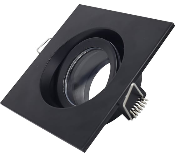 Изображение товара Светильник встраиваемый ST LUCE черный GU10 1*50W IP65 L96xW96xH45 220V без ламп ST255.418.01