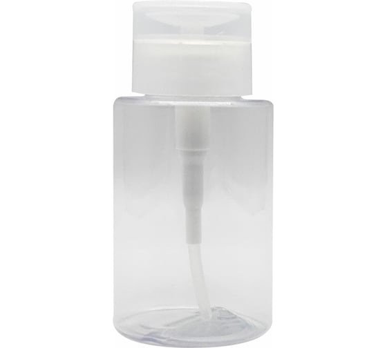 Изображение товара Флакон с помпой дозатором косметический с крышкой для маникюра, косметики, 150 мл, , DASWERK 609307