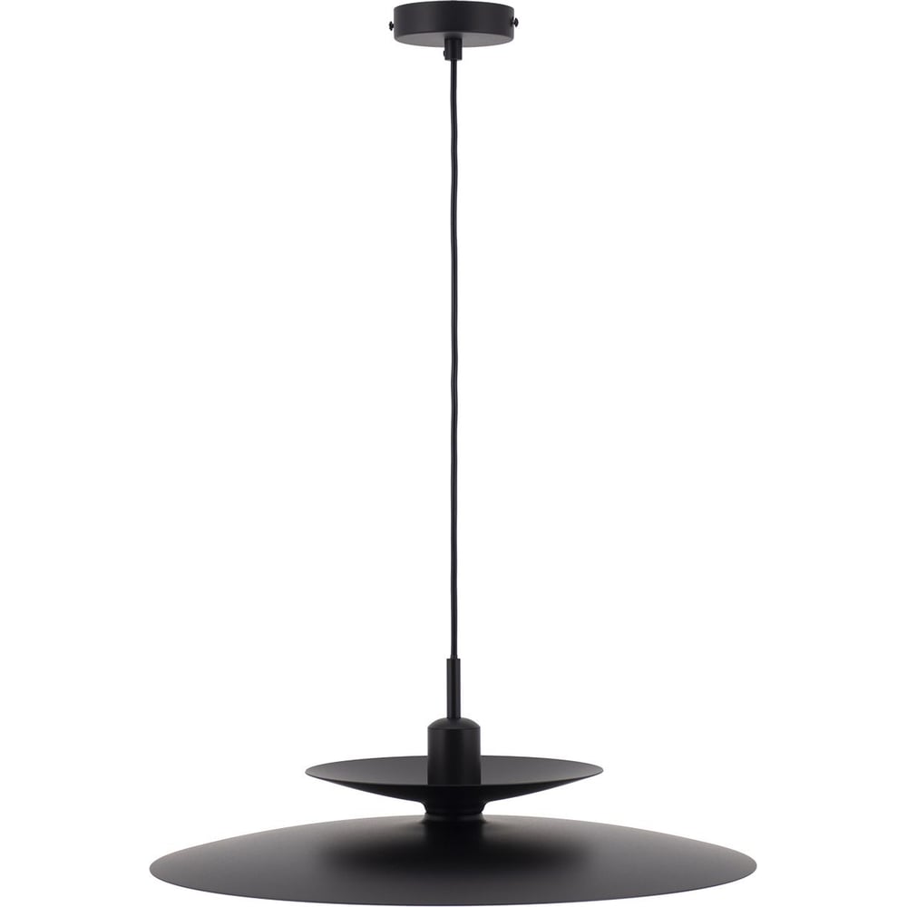 Изображение товара Светильник подвесной Moderli Plane 60 Вт алюминий черный V11107-P
