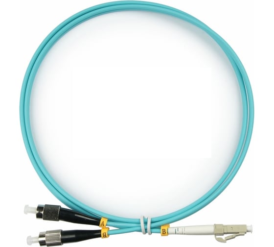 Изображение товара Оптический патч-корд TopLAN, дуплексный, FC/PC-LC/PC, DPC-TOP-OM3-FC/P-LC/P-150