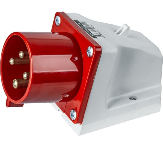 Изображение товара Вилка Navigator 14 322 NCA-SR524-32-380 стационарная 32А 3P+PE IP44 14322