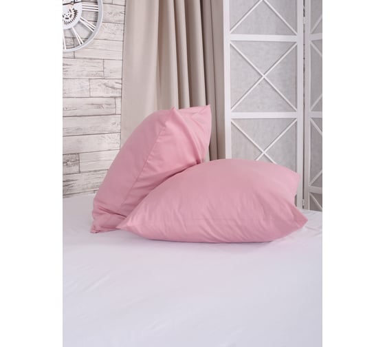 Изображение товара Комплект наволочек MONA LIZA 504104/05 70х70 см сатин pink 4640033684233