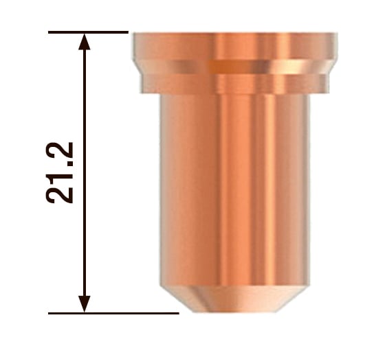 Изображение товара Плазменное сопло 1.0 мм/40-50А для FB P80 5 шт FUBAG FBP80_CT-10