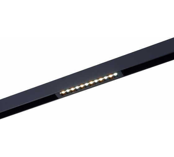 Изображение товара Светильник трековый ST LUCE черный LED 1*9W 3000K 700Lm Ra>90 24 IP20 L220xW25xH41 220V ST655.436.09