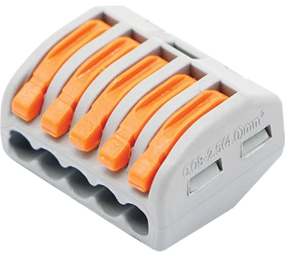 Изображение товара Строительно-монтажная клемма IN HOME СМК 222-415 (25шт./упак.) 4690612027241