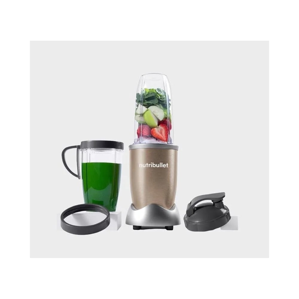Изображение товара Блендер Nutribullet NB908CP 900 Вт черный с золотом компактный набор