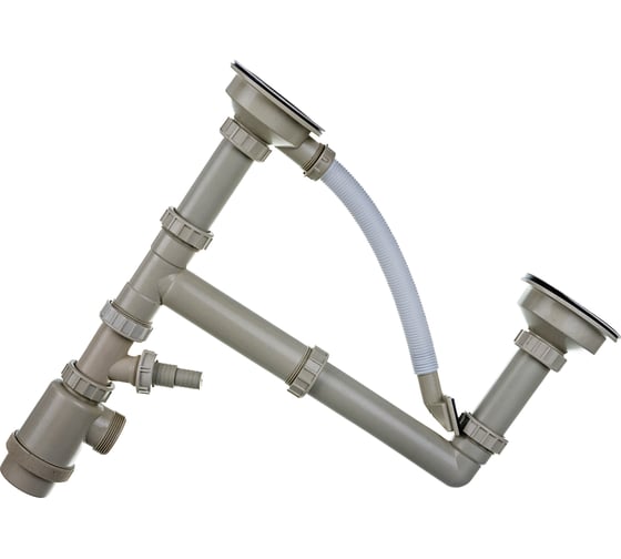 Изображение товара Большой двойной выпуск UKINOX с переливом и сифоном S810