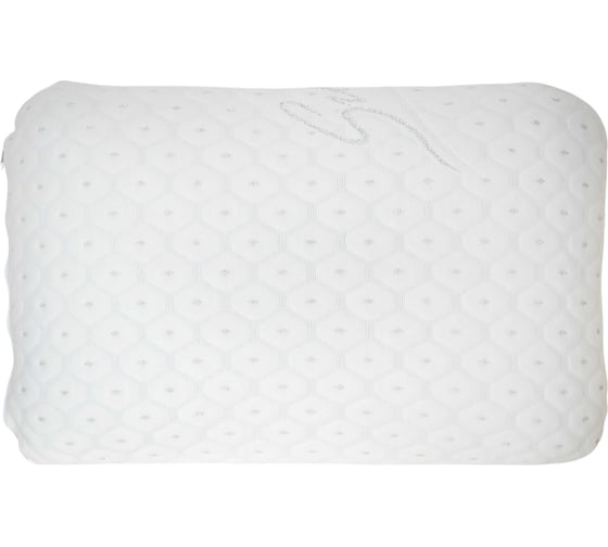 Изображение товара Анатомическая подушка Асветида 40x60 Silver с эффектом памяти "Memory foam"(средней жесткости) П604012С