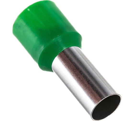 Изображение товара Наконечник Navigator 71 908 NET-E16-12-B10 Е-гильзы НШВИ зеленый 10 шт/упак 71908