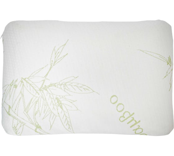 Изображение товара Анатомическая подушка Асветида 40x60 Bamboo с эффектом памяти "Memory foam"(средней жесткости) П604012Б