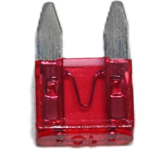 Изображение товара Предохранитель плавкий ножевого типа R2R 10А MINI 50 шт/упак 5050-ПРД003-10