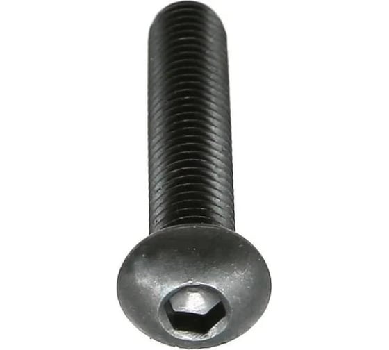 Изображение товара Винт ЦКИ ISO7380, М2x6 мм, 10.9, ОКС, 20 шт. 84300