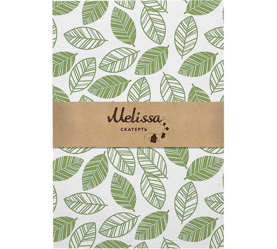 Изображение товара Скатерть MONA LIZA 5060496/7 150х180 см Organic листья Мелисса 4630112453768