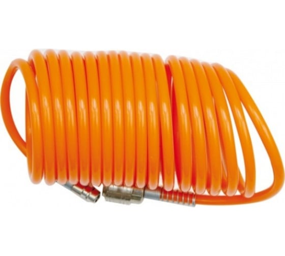 Изображение товара Шланг спиральный с быстросъемным соединением (5 м; 5х8 мм) VOREL 81490