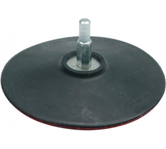 Изображение товара Диск для дрели 150 мм резиновый с липучкой TOYA 08410