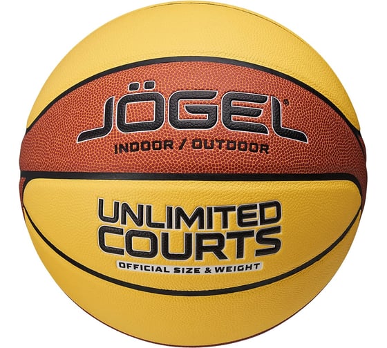 Изображение товара Мяч баскетбольный Jogel UNLIMITED COURTS №7 (BC23) 1/24 ЦБ-00002766
