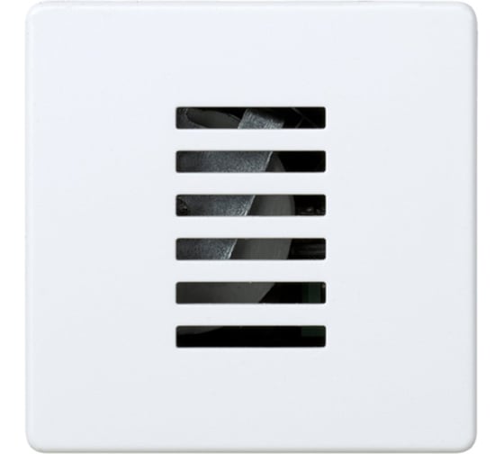 Изображение товара Электрический звонок с регулировкой тона Simon, широкий модуль, S27, белый С27806-0035