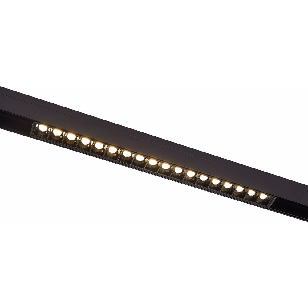 Изображение товара Магнитный трековый светильник ST LUCE SMART 18W регулируемый цвет черный