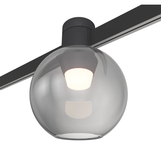 Изображение товара Магнитный трековый светильник ST LUCE FARM Черный LED 1*3W 3000K 89Lm Ra90 120 IP20 D85xH115 24 ST819.406.03