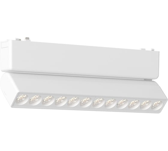 Изображение товара Магнитный трековый светильник Белый LED 1х12W 3000K 710Lm Ra 90 IP20 L230xW26xH82 4 ST luce ST675.536.12