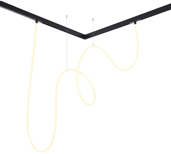 Изображение товара Гибкий светодиодный светильник ST LUCE Черный LED 1*60W 4000K 5900Lm Ra80 360 IP20 L5000xW-xH- 48 ST684.446.60