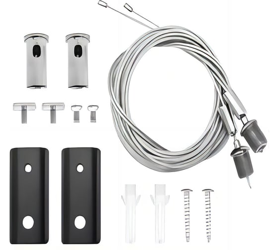 Изображение товара Комплект тросовых подвесов ST LUCE Черный ST068.409.12