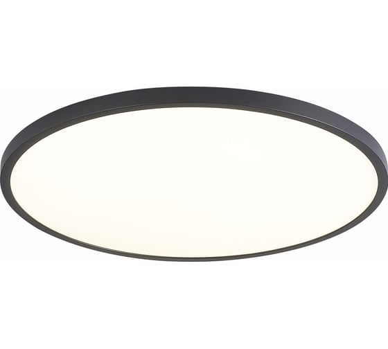 Изображение товара Светильник потолочный ST LUCE Черный LED 1*18W 4000K 1620Lm Ra>90 120 IP20 D225xH25 180-240V ST601.442.18