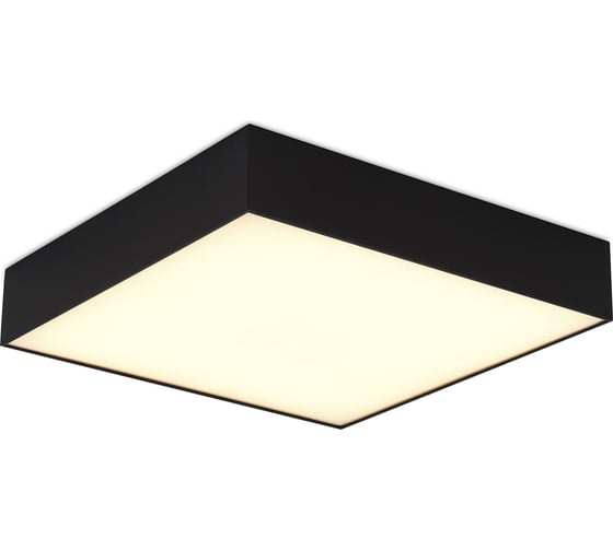 Изображение товара Светильник потолочный ST luce Черный LED 1х7W 3000K 2 160Lm Ra 90 120 IP20 L220xW220xH55 -180 ST608.432.27