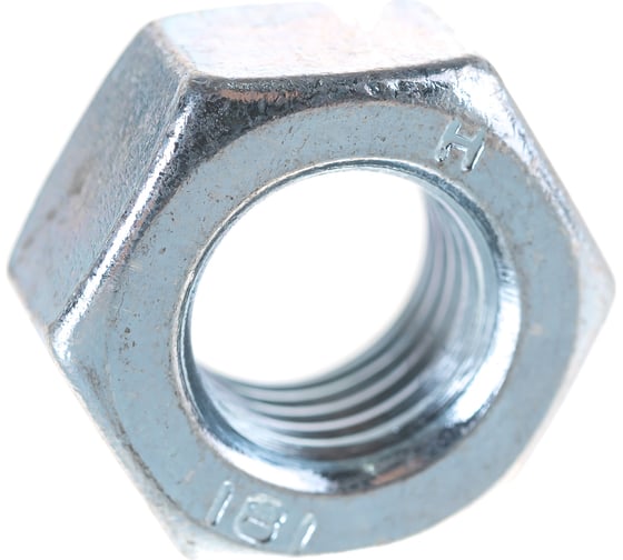 Изображение товара Гайка ЦКИ DIN934 М12х1.5 усилена закалкой 8 Ц 50 шт 60524