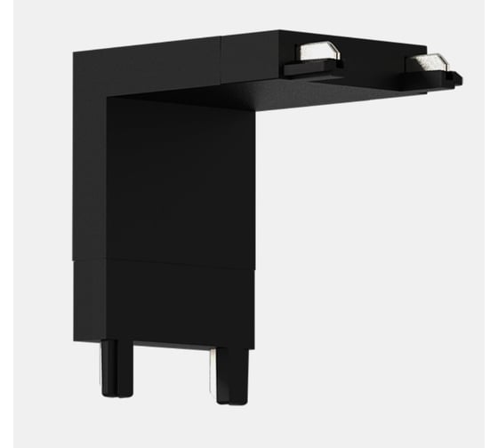 Изображение товара Соединитель ST LUCE угловой поток-стена SKYFLAT Черный ST067.409.14