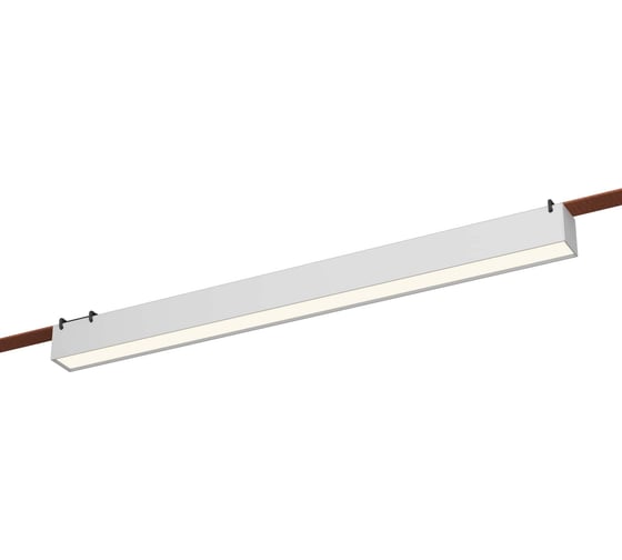 Изображение товара Светильник трековый ST LUCE Белый LED 1*24W 3000K 1 200Lm Ra90 120 IP20 L642xW40xH45 48V ST456.536.24