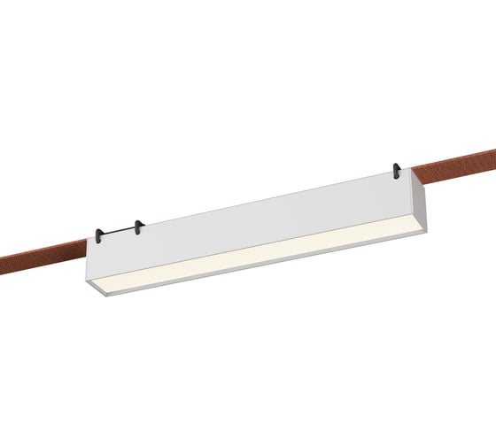 Изображение товара Светильник трековый ST LUCE Белый LED 1*12W 3000K 670Lm Ra90 120 IP20 L323xW40xH45 48V ST456.536.12