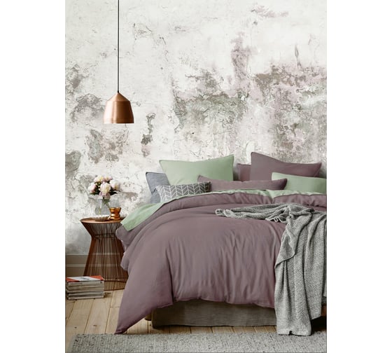 Изображение товара Комплект постельного белья Mona Liza Миндаль 2-х спальный 70x70 см 2 шт сатин 5203/55