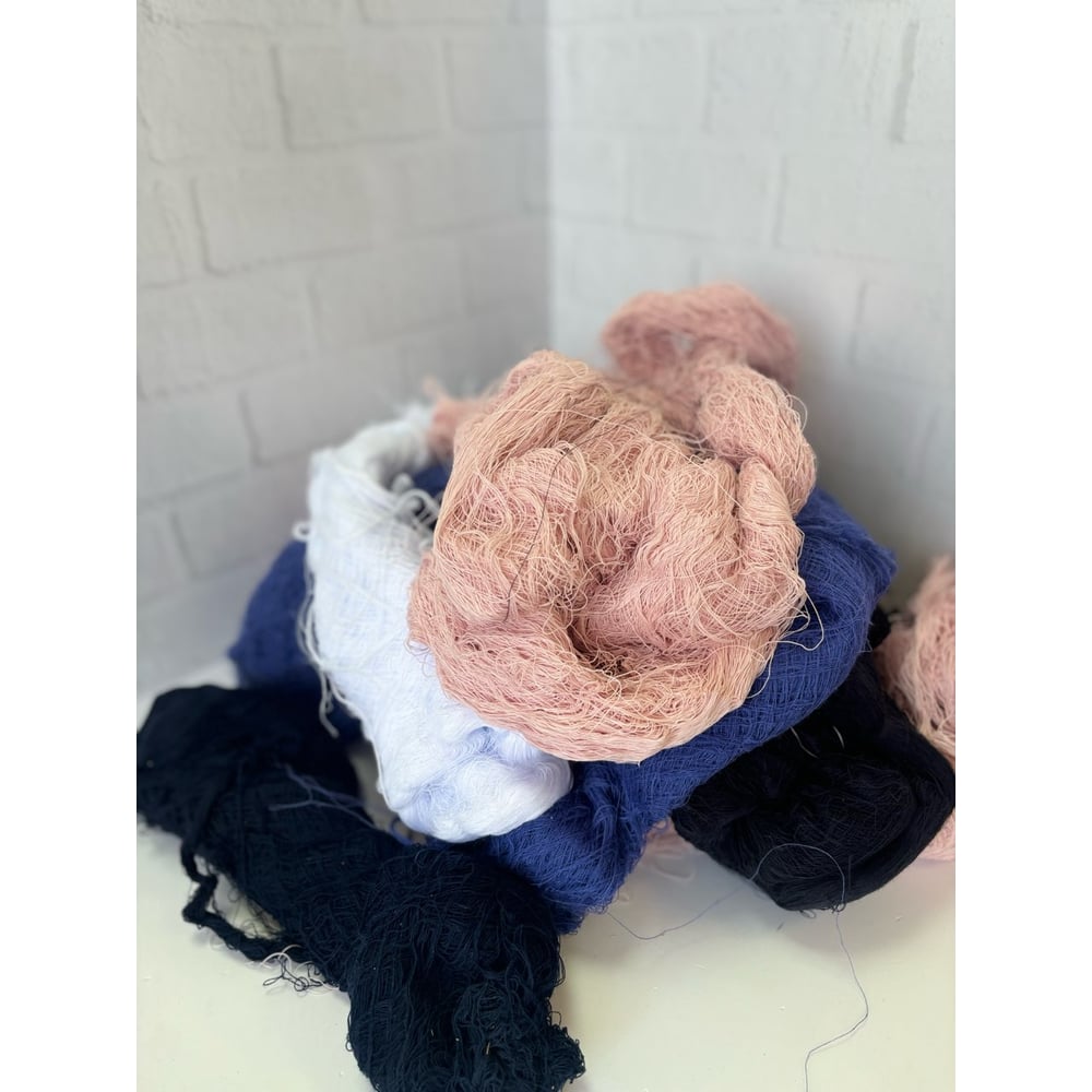 Изображение товара Путанка Зелер цветная 10 кг - натуральный хлопковый материал для творчества