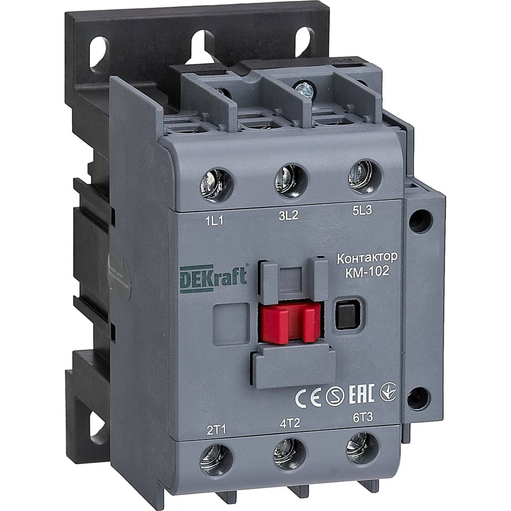 Изображение товара Контактор Dekraft КМ102-065А-110-11 AC-3 AC-4 22328DEK