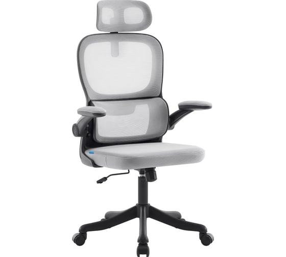 Изображение товара Офисное кресло DEFENDER Varna серый, класс 2, сетка, подголовник 64053