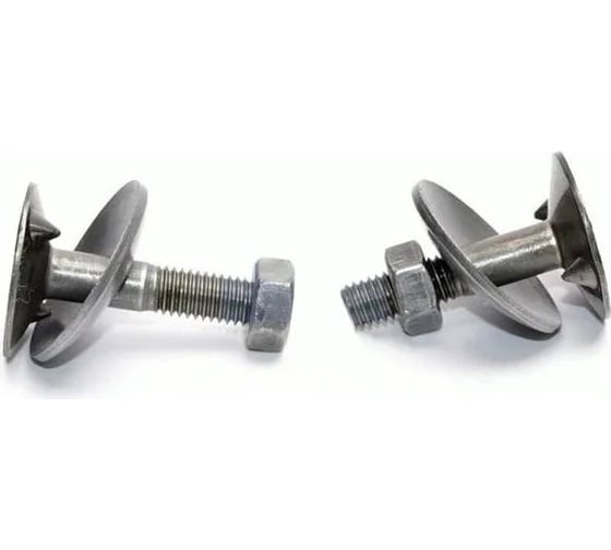 Изображение товара Болт ЦКИ DIN15237, М10x35 мм, с гайкой и шайбой норийный, 3.6, Б/П, 5 шт. 51567