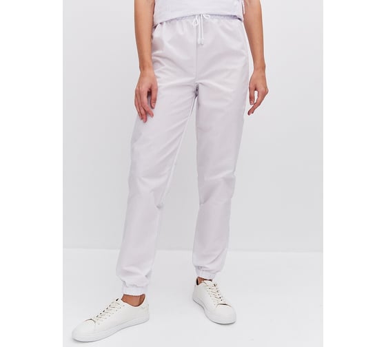 Изображение товара Брюки женские ООО ГУП Бисер Аура белый, размер 44-46, рост 170-176 4660391413399