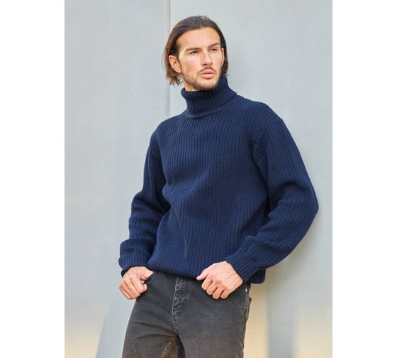 Изображение товара Джемпер армейский п/ш ООО ГУП Бисер синий, размер 56-58, рост 182-188 4650363400977