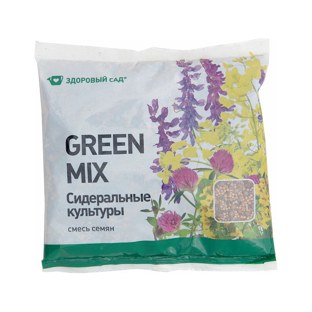 Смесь семян здоровый сад зеленая смесь green mix 0.5 кг 4607160331607