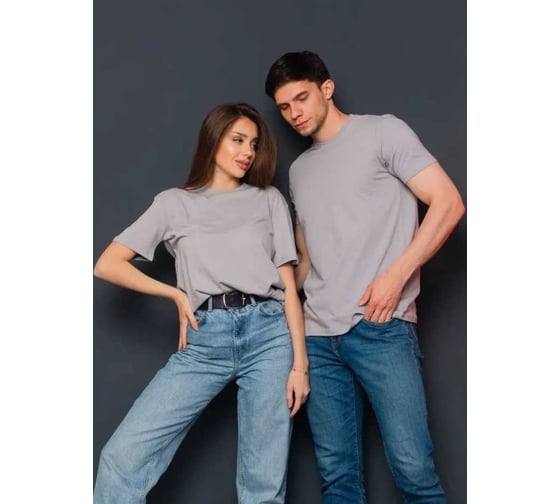 Изображение товара Футболка ООО ГУП Бисер серая, размер 3XL 4670132023718