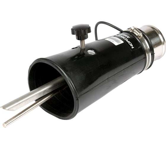 Изображение товара Резиновая круглая насадка на шланг NORDBERG с внутренним фиксатором, 75 мм AN075RP