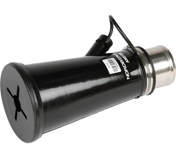 Изображение товара Круглая резиновая насадка на шланг NORDBERG 75 мм AN075R