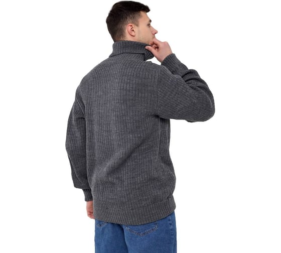 Изображение товара Джемпер армейский п/ш ООО ГУП Бисер серый, размер 68-70, рост 182-188 4620202801883